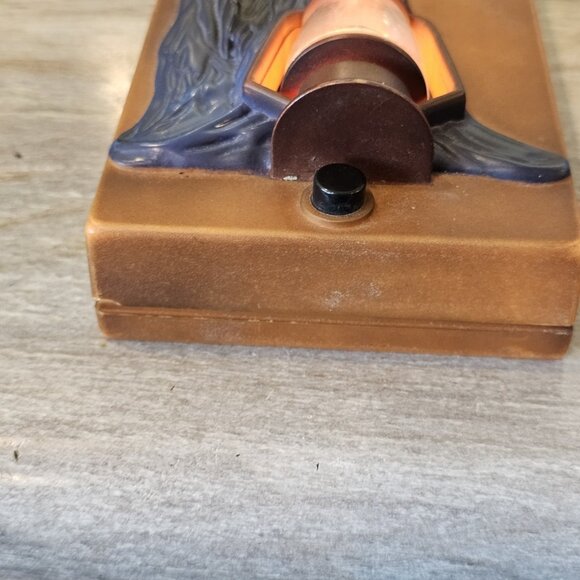 VTG 90s Halloween Grim Reaper Doorbell Creepy Makes Noise Lights WORKS Loud - Picture 6 of 13